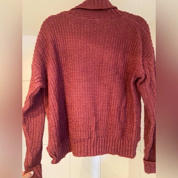 Fuchsia Turtleneck - Picture 2 of 3